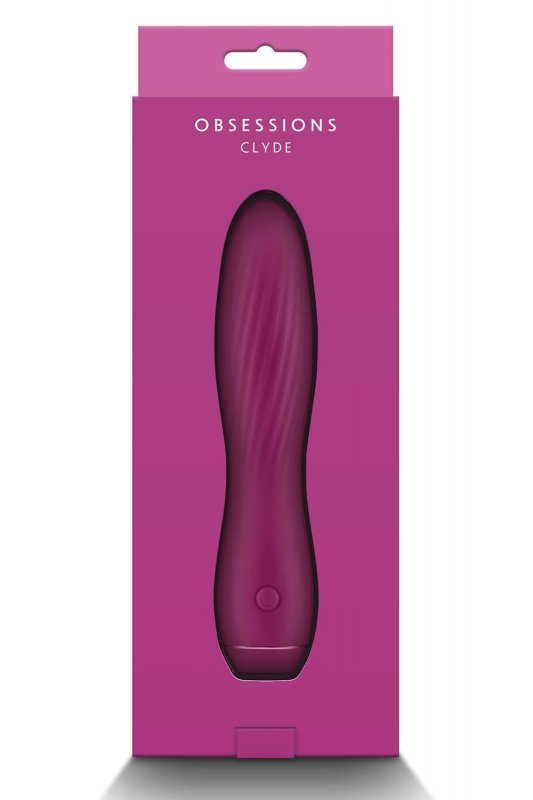 NS Novelties OBSESSION CLYDE DARK PINK - wibrator (różowy)