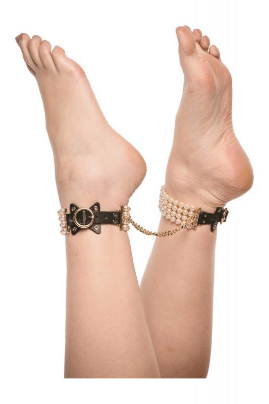 GUILTY PLEASURE BALLROOM PEARL ANKLE CUFFS