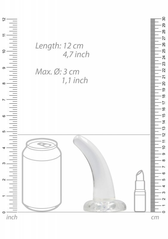 Non Realistic Dildo with Suction Cup - 4,5&quot;&quot;/ 11,5 cm