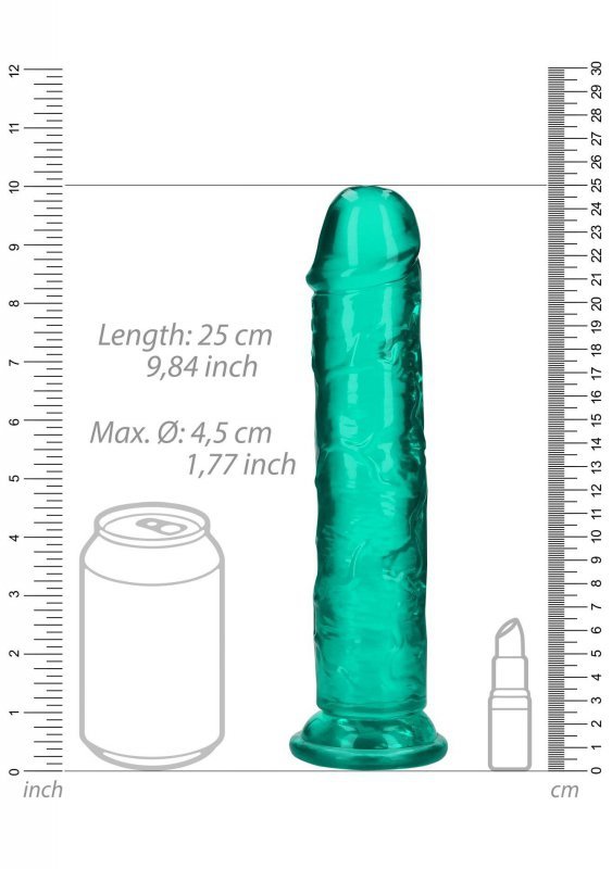 Straight Realistic Dildo with Suction Cup - 9&#039;&#039; / 23