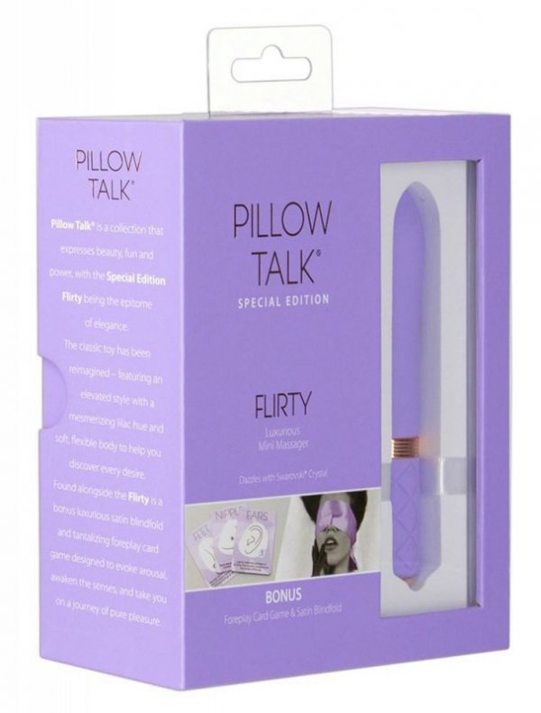 PILLOW TALK flirty Special Edition - mini wibrator (fioletowy)
