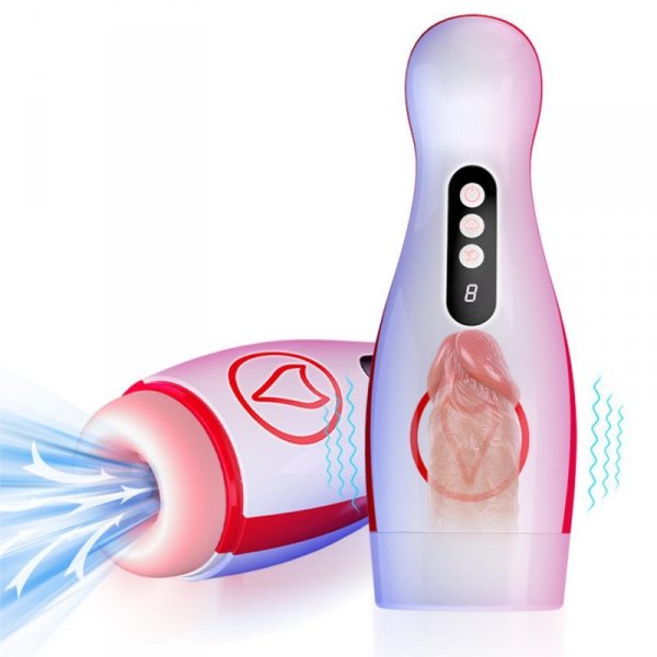 Masturbator Cup , 7 Suction Power, 7 Vibration Setting
