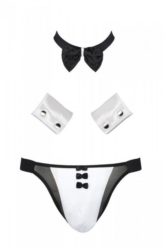 036 SET ALFRED black S/M - Passion