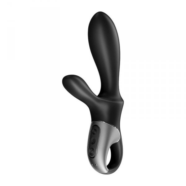 Satisfyer Heat Climax+ Connect App - podgrzewany masażer prostaty i krocza z aplikacją (czarny)
