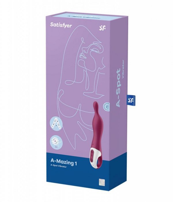 Satisfyer A-Mazing 2 berry - wibrator (jagodowy)