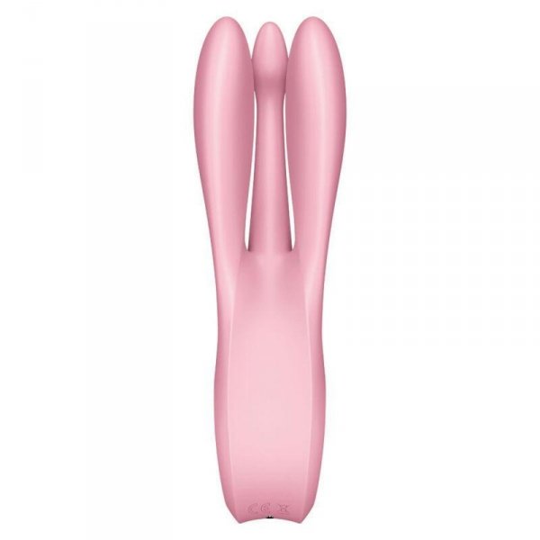 Satisfyer Threesome 1 pink - masażer łechtaczki (różowy)