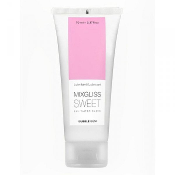 WATER-BASED MIXGLISS - SWEET BUBBLE GUM 70 ML