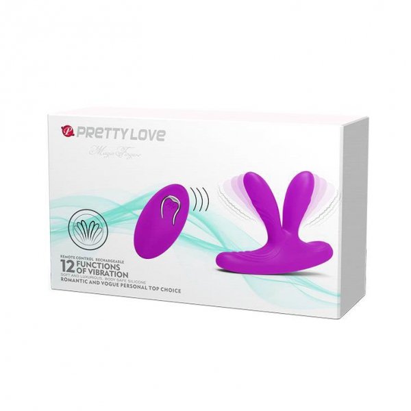 PRETTY LOVE -MAGIC FINGER, 12 vibration functions Memory function Wireless remote control
