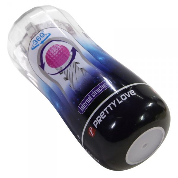 PRETTY LOVE - VACUM MASTURBATOR, WATERPROOF, TPE
