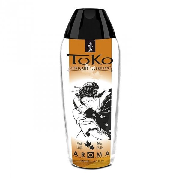 Shunga - Toko Lubricant Maple Delight 165 ml lubrykant na bazie wody o smaku klonu