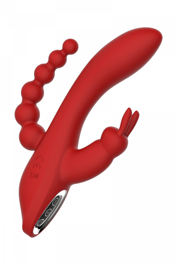 Dream Toys Red Revolution Hera - wielofunkcyjny wibrator (czerwony)