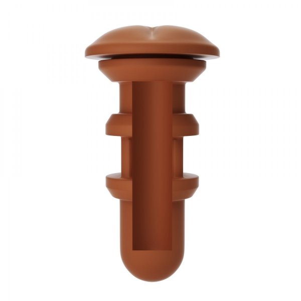 Autoblow A.I Silicone Anus Sleeve Brown - Wymienny rękaw do Autoblow A.I. Machine (brązowy)