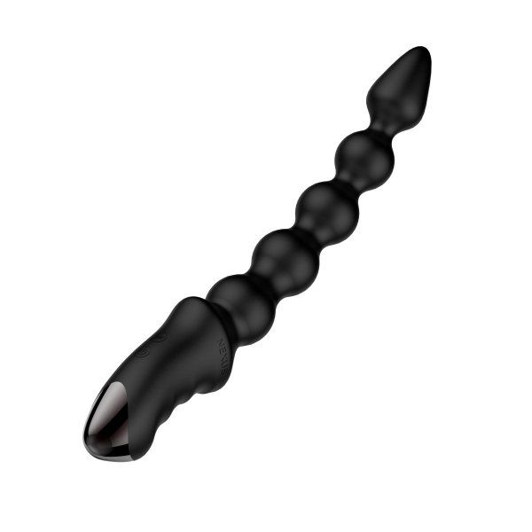 Nexus - Bendz Bendable Vibrator Anal Probe Edition Black - kulki analne (czarny)