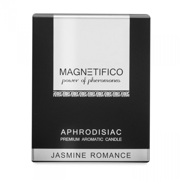 MAGNETIFICO Aphrodisiac Candle Jasmine Romance - aromatyczna świeca z feromonami (jaśmin)