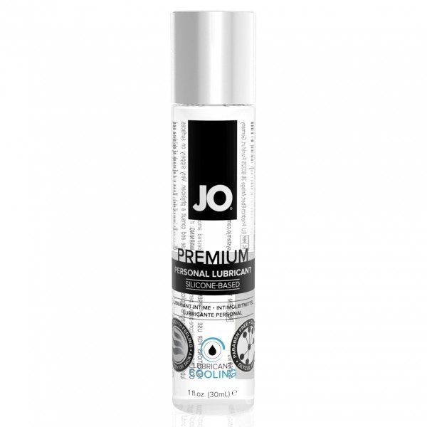 System JO Premium Silicone Lubricant Cool 30 ml - chłodzący lubrykant na bazie silikonu