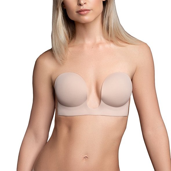 Bye Bra - Seamless U-Style Bra Cup E Nude - biustonosz samonośny (cielisty)