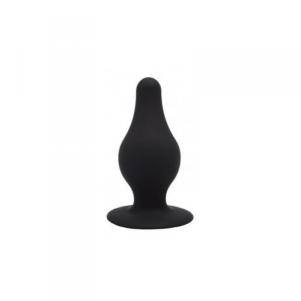 Silexd Korek Analny Plug Model 2 XS 6,5 cm Black - korek analny (czarny)