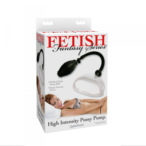 Pompka Pipedream Fetish Series High Intensity Pussy Pum - pompka pochwa (czarny)