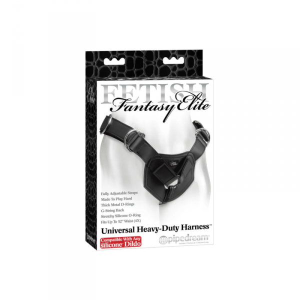 Fetish Fantasy Strap-On Elite Universal Heavy-Duty Harness - strap-on (czarny)