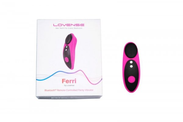 Lovense Ferri - wibrator do bielizny (różowy)