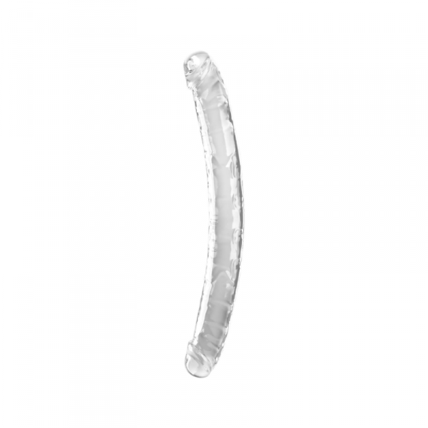Pipedream King Cock Clear Double Dildo 18 Inch - podwójne dildo (przezroczysty)