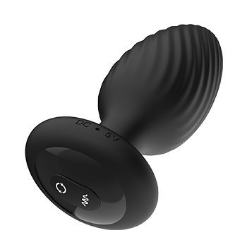 Nexus Korek Analny Tornado Butt Plug Medium Black - korek analny (czarny)