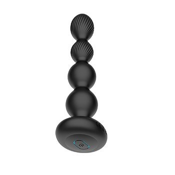 Nexus Korek Analny Tornado Rotating Beaded Probe Black - korek analny (czarny)