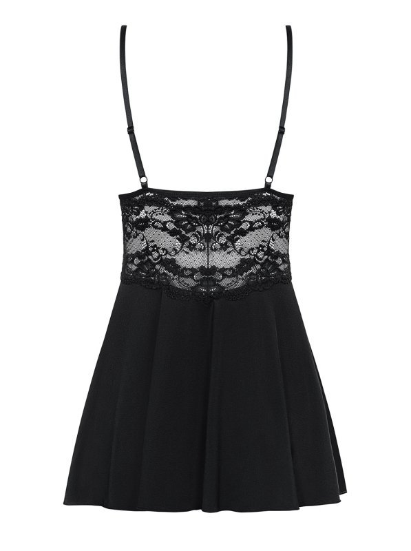 810-BAB Babydoll czarny L/XL