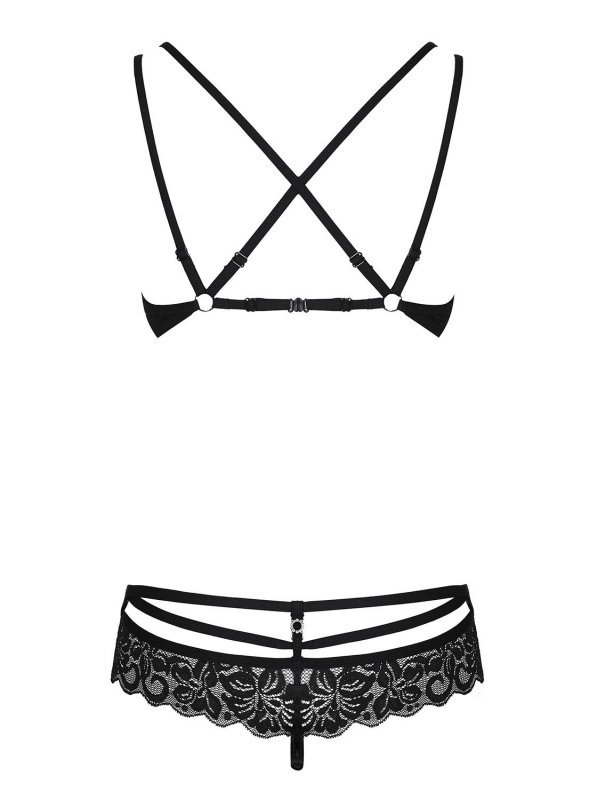 860-SET-1 komplet czarny L/XL