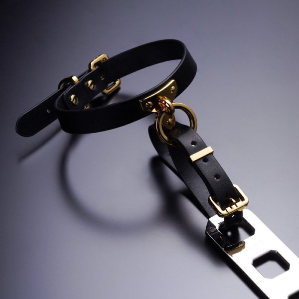 Upko &quot;THE REMOULDED&quot; Combinable Nine-piece Bondage Set - zestaw do BDSM (czarny)