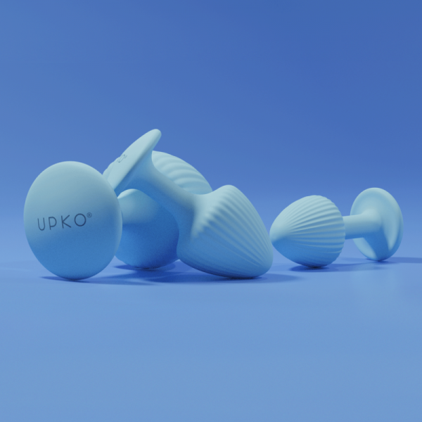 Upko &quot;The Mushroom&quot; - dildo grzybki (niebieski)