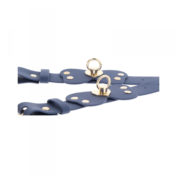 Taboom kajdanki na nadgarstki Silicone Wrist Cuff Set - kajdanki (czarny)