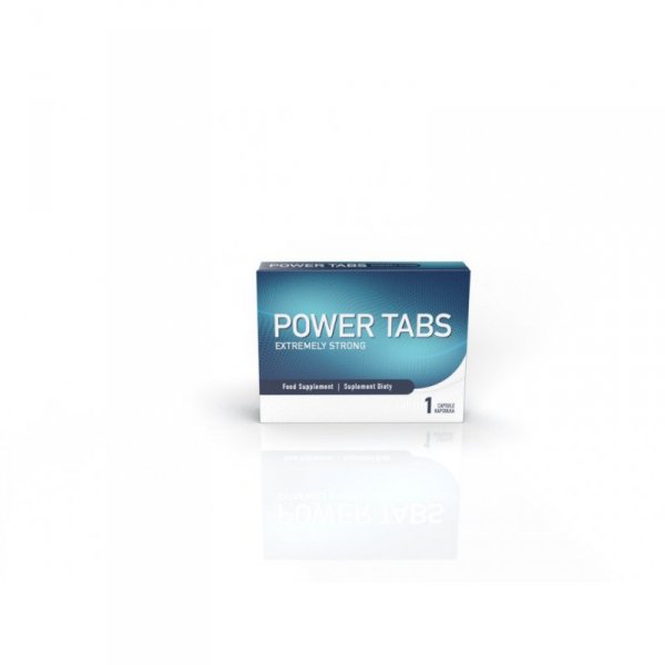 Power Tabs - 1 kapsułka (tabletka) na silniejszy orgazm u mężczyzn 