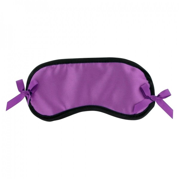 LoversPremium Tease Me Gift Set Purple - zestaw akcesoriów (opaska + pierścień + wibrator / fioletowy)