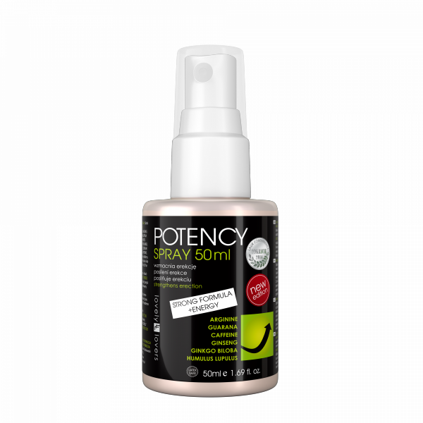 LOVELY LOVERS POTENCY Spray 50ml - spray na potencję u mężczyzn