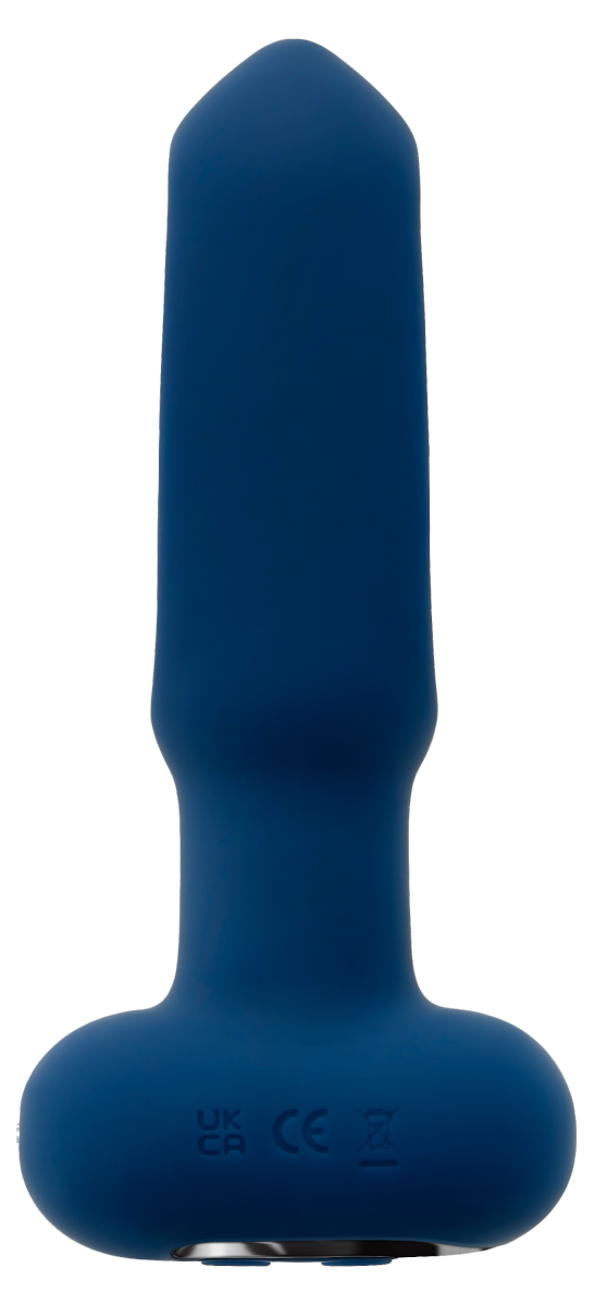 Evolved The Flapper Vibrating Anal Plug - korek analny z wibracjami (niebieski)