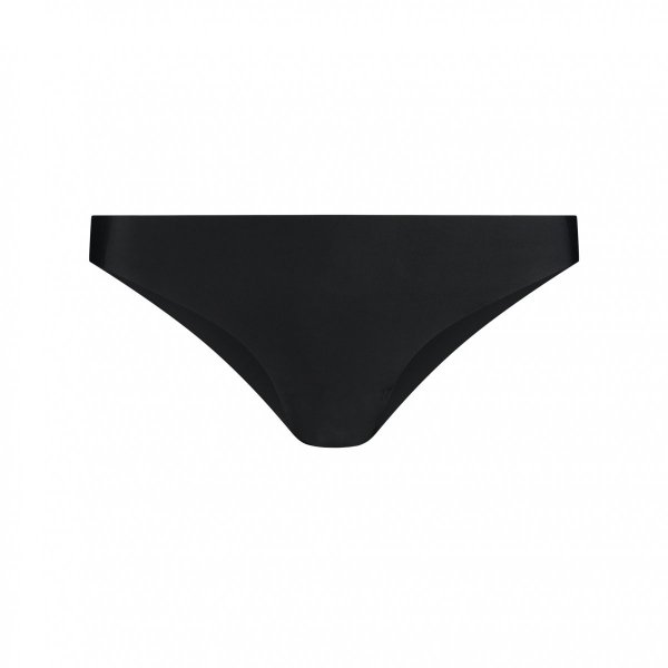 Bye Bra Invisible Brazilian Nude + Black S - majtki brazyliany niewidoczne (czarne+ cieliste) 