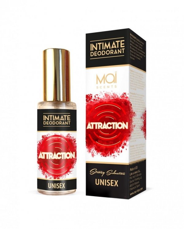 MAI PHEROMONE INTIMATE DEODORANT UNISEX 30ml - perfumy z feromonami dla kobiet i mężczyzn