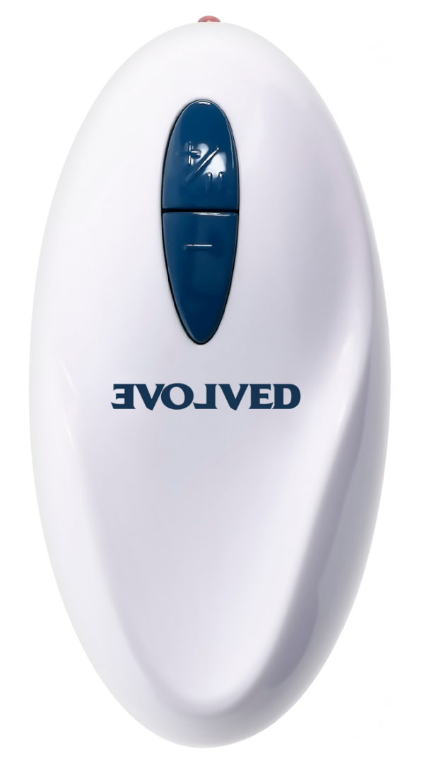 Evolved The Flapper Vibrating Anal Plug - korek analny z wibracjami (niebieski)