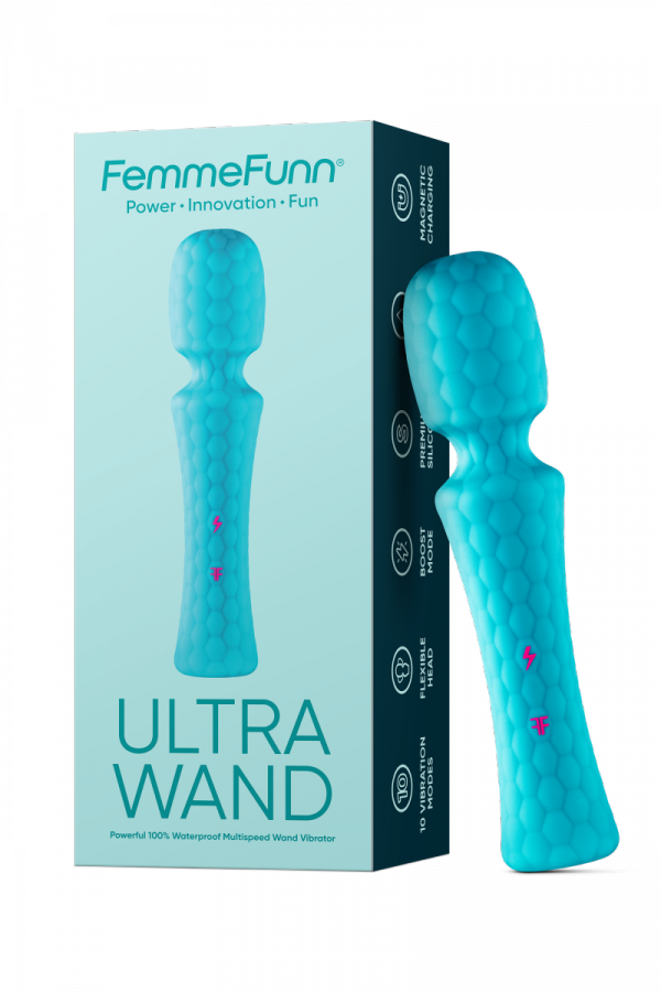 FEMMEFUNN ULTRA WAND TURQUOISE - masażer (turkusowy)