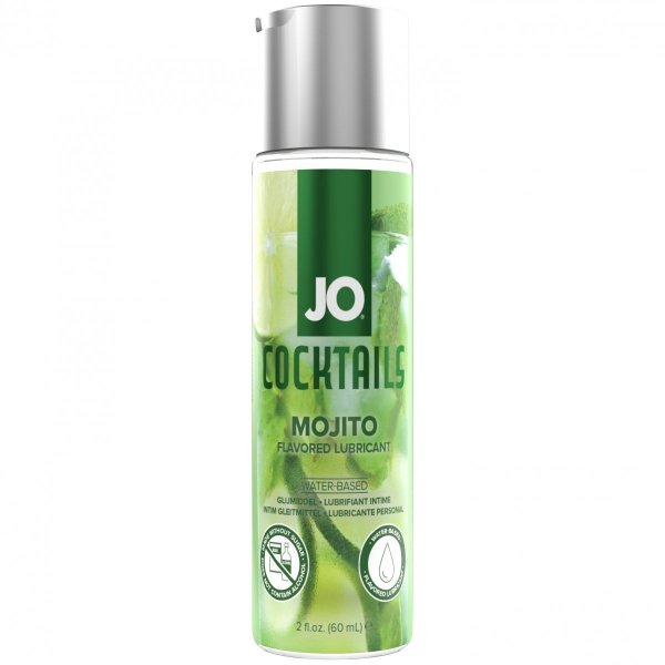 System JO H2O Lubricant Cocktails Mojito 60 ml - lubrykant smakowy na bazie wody (koktajl mojito)