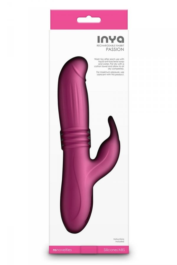 Ns Novelties INYA PASSION PINK - wibrator króliczek (różowy)