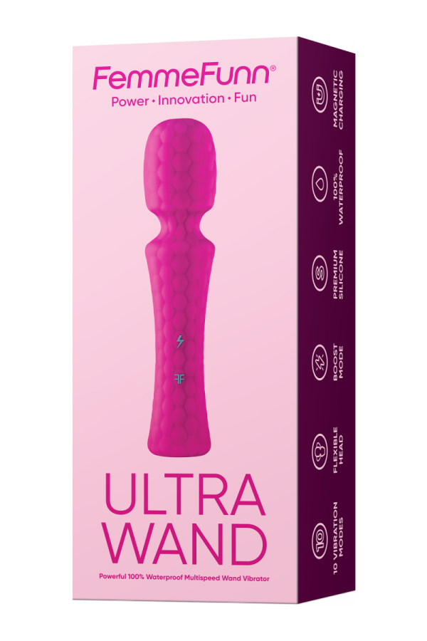 FEMMEFUNN ULTRA WAND PINK - masażer (różowy)