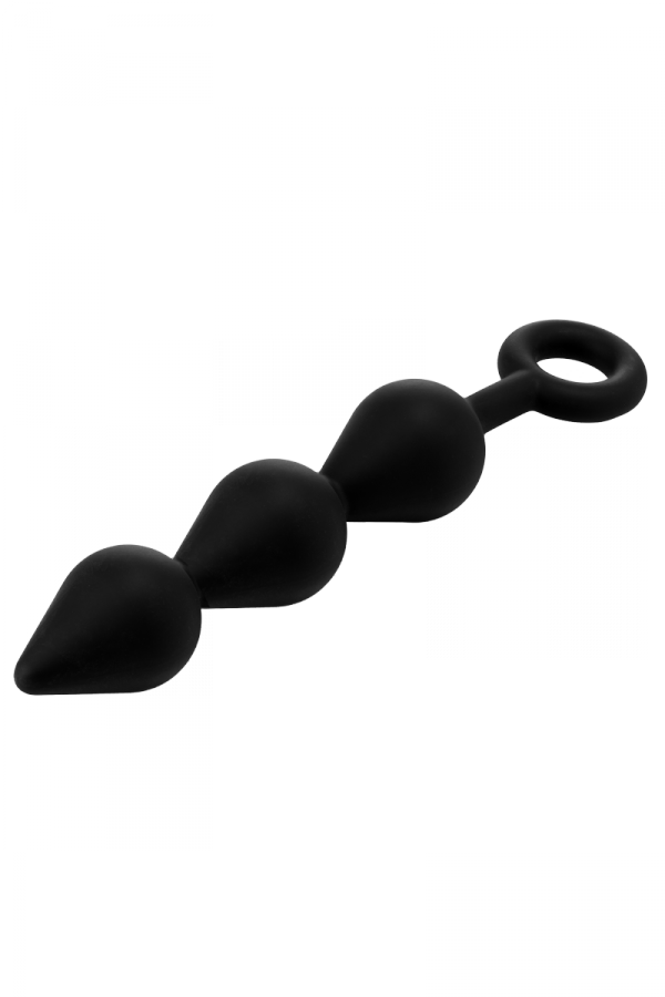 Dream Toys FANTASSTIC XL TRIPLE DROP PLUG BLACK - korek analny (czarny)
