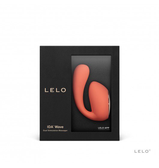 Lelo Ida Wave - masażer łechtaczki  (koralowy)