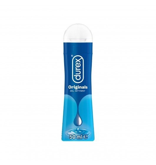 Durex Play Originals żel intymny nawilżający 50ml (niebieski) - lubrykant na bazie wody