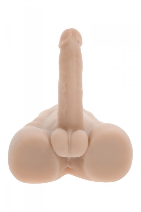 Evolved Torso Easy Rider light - dildo/pulsator (cielisty)