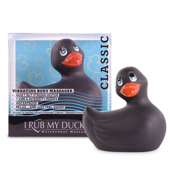 I Rub My Duckie 2.0 classic - masażer łechtaczki (czarny)