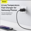 BASEUS ŁADOWARKA SIECIOWA Z KABLEM USB-C DO USB-C TZCCSUP-L01 SUPER SI 1C 25W CZARNA