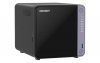 Qnap TS-432X-4G, Tower, 4 x 2.5/3.5 SATA, AnnapurnaLabs Alpine AL524 4C, 4GB (Max. 16GB) DDR4 SODIMM, 2 x 2.5GbE, 1 